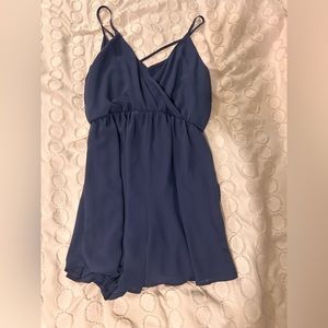 Navy blue romper